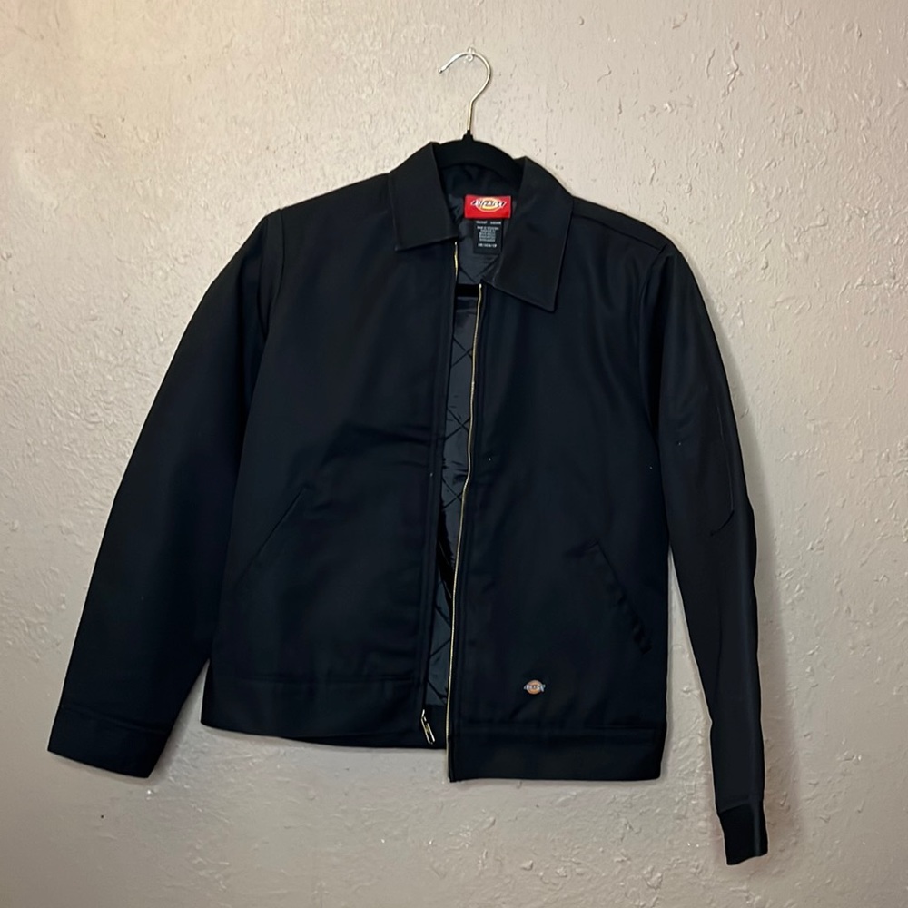 BRAND NEW. Black dickies jacket size xs